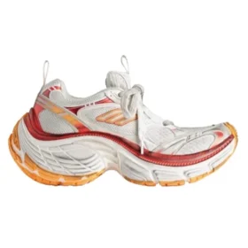 10XL Sneaker «Weiss, Rot und Orange, Mesh, TPU und Gummi» 792778W2MV29670