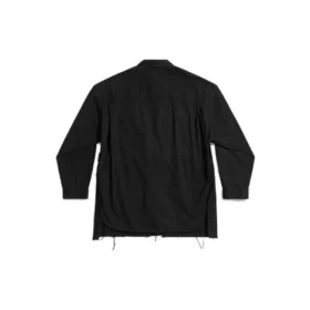 23SS Asymmetry Deconstructed Shirt «Black» 720102TNP041000