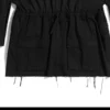 23SS Asymmetry Deconstructed Shirt «Black» 720102TNP041000