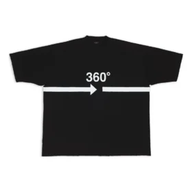360 Tubular T-Shirt Oversized «Black» 720501TNVD51070