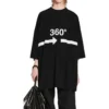 360 Tubular T-Shirt Oversized «Black» 720501TNVD51070
