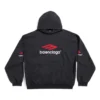 3B Sports Icon Hoodie Oversized «Schwarz Rot Weiss» 739024TPVD81470