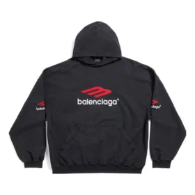 3B Sports Icon Hoodie Oversized «Schwarz Rot Weiss» 739024TPVD81470
