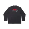 3B Sports Icon Langarm-T-Shirt Oversized «Schwarz Rot Weiss» 720250TPVD71470