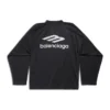 3B Sports Icon Ski Langarm-T-Shirt, Large Fit «Schwarz» 779988TPVQ51000