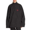 3B Sports Icon Trainingshemd mit Reissverschluss «Black Red» 720158TKO481000