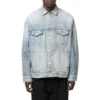 3B Sports Vintage-Denim-Jacke, weite Passform «Hellblau» 704299TJW798469