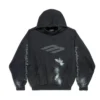 3B Stencil Hoodie, mittlere Passform «Schwarz» 767877TQVT71083