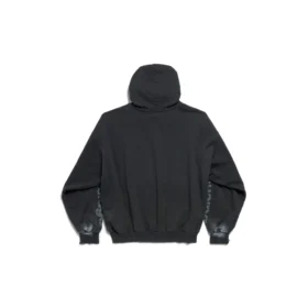 3B Stencil Hoodie, mittlere Passform «Schwarz» 767877TQVT71083