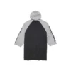 3B Stencil Raglan-T-Shirt mit Kapuze, Oversize «Black» 790403TQVT51083