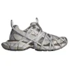 3XL Extreme Lace Sneaker «Braun Grau Beige Mesh und Polyurethan» 778698W3XLL2097