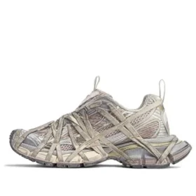 3XL Extreme Lace Sneaker «Hellbeiges Mesh und Polyurethan» 778698W3XLL9191