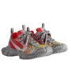 3XL Gradient Sneaker «Weiss Rot Orange» 734734W3XGM6711