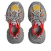 3XL Gradient Sneaker «Weiss Rot Orange» 734734W3XGM6711