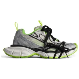 3XL Sneaker «Grey Black Green Mesh and Polyurethane» 734734W3XL69031