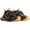 3XL Sneaker «Schwarz Orange Grau Mesh und Polyurethan» 734734W3XL31178