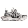 3XL-Sneaker «Weiss und Schwarz, Mesh und Polyurethan» 734731W3XL49710