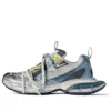 3XL-Sneaker «White Blue Yellow Mesh» 734734W3XL59047