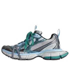 3XL-Sneakers «Grey Blue Mesh» 734734W3XL53124