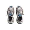 3XL-Sneakers «Worn Out Grey White and Blue Mesh and Polyurethane» 734731W3XL71214