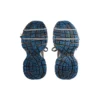 3XL-Sneakers «Worn Out Grey White and Blue Mesh and Polyurethane» 734731W3XL71214