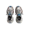 3XL Sneakers «Worn Out Grey White and Blue Mesh and Polyurethane» 734734W3XL71214