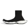 3XL Socken-Sneaker «Black Recycled Knit» 758429W2DG11090