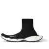 3XL Socken-Sneaker «Black Recycled Knit» 758483W2DG11090