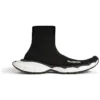 3XL Socken-Sneaker «Black Recycled Knit» 758483W2DG11090