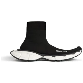 3XL Socken-Sneaker «Black Recycled Knit» 758483W2DG11090