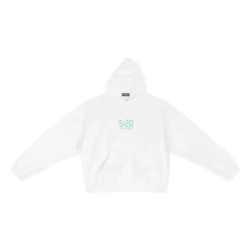 5:20 Grafik-Hoodie «White Green» 674986TMVL69164