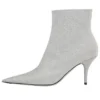85-mm-Knife-Glitter-Stiefel «Silver» 579280WA7018163