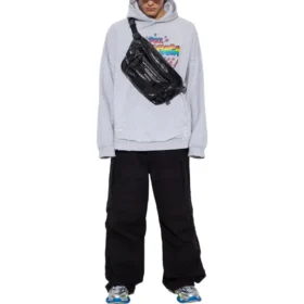 90/10 Hoodies, weite Passform «Grey» 674986TMVH42569