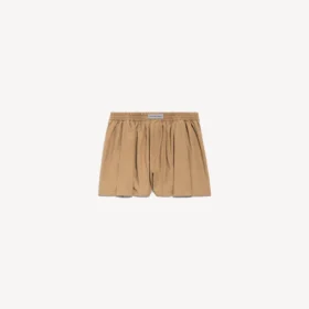 A-Linien-Boxershorts für Damen in Sandbeige