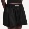 A-Linien-Boxershorts für Damen in Schwarz