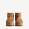 Alaska-Plateau-Stiefeletten für Damen in Braun/Weiss