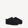 Alaska Soft Plateau-Pantolette für Damen in Schwarz