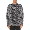 All Over Balenciaga Paris Intarsia-Pullover «Black White» 599826T31701070