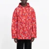 All Over Interlocked BB Hoodie «Red» 594576THV676400
