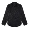 All-Over-Logo-Minimal-Shirt «Schwarz» 681812TLO581000