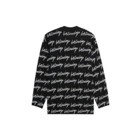 All-Over-Logo-Pullover «Black» 625984T31841070