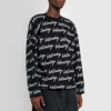 All-Over-Logo-Pullover «Black» 625984T31841070