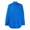 All-Over-Logo-Shirt «Blue White» 534333TBL967560