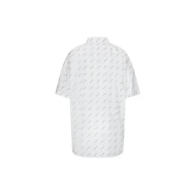 All-Over-Logo-Shirt «White Black» 534332TBL969040