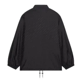 Allover-Logo-Regenjacke «Black» 681452TKO401000