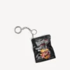 Anhänger/Schlüsselanhänger «Chips» in Schwarz