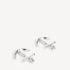 Anker-Ohrringe in Silber