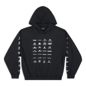 Archives Logos Hoodie «Black» 726241TNVQ81070