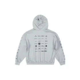 Archives Logos Hoodie «Light Grey» 726241TNVQ81342