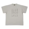 Archives Logos T-Shirt Oversized «Hellgrau» 712398TNVQ71342